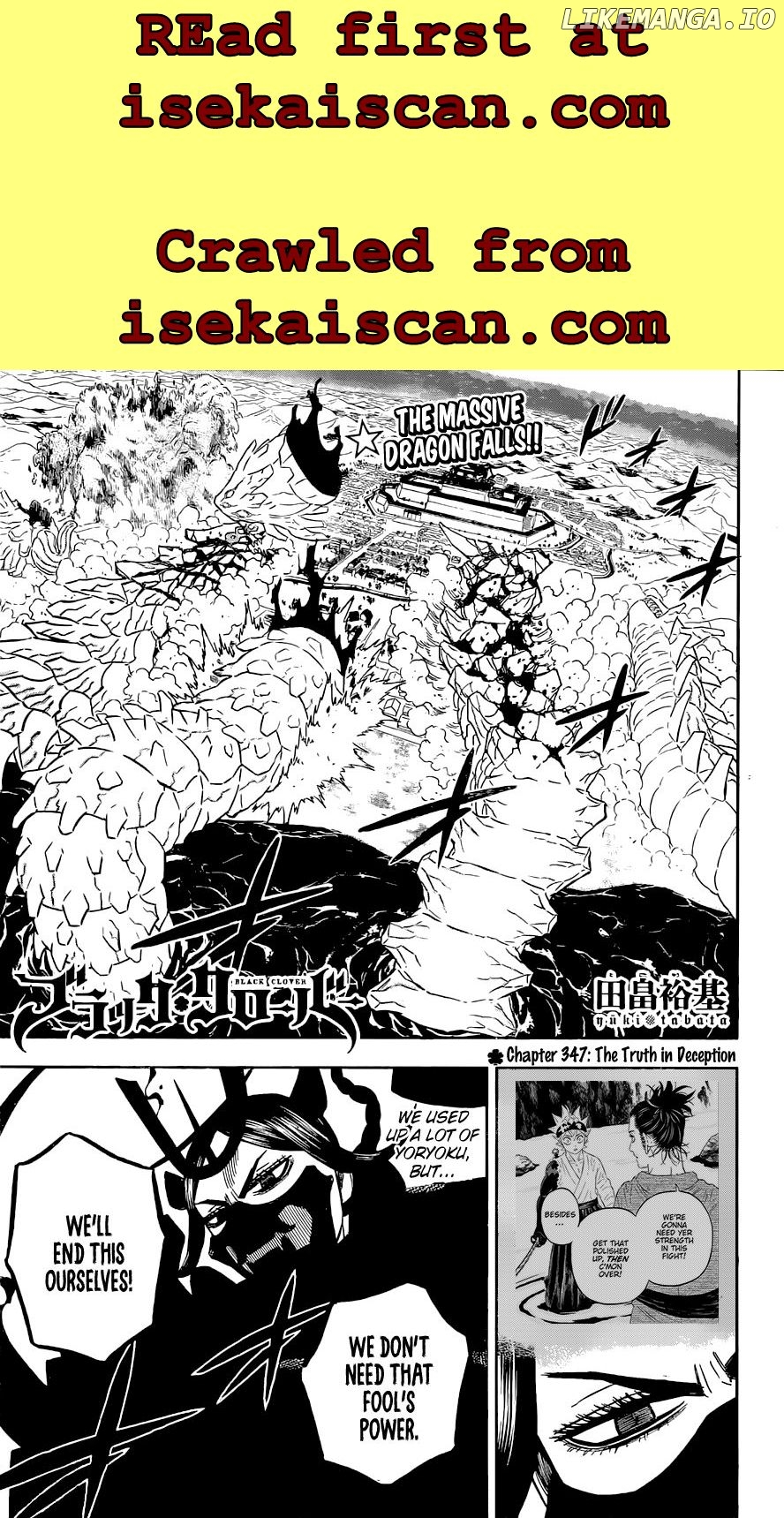 Black Clover chapter 347 image 02
